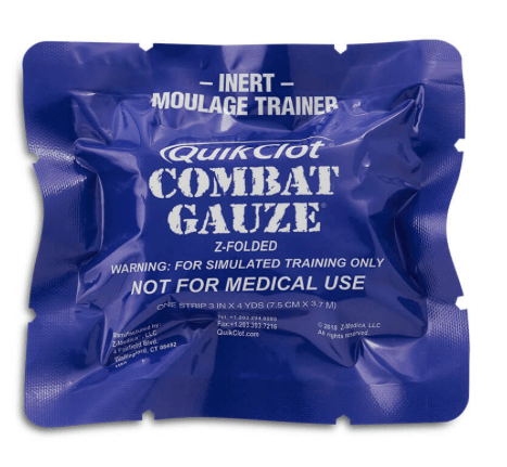 Z-Medica® Hemorrhage Control Training Kit (with QuikClot Combat Gauze® LE) - Pacific Biomedical