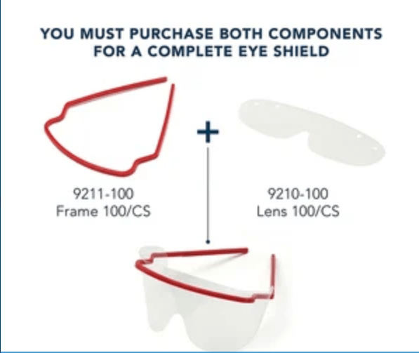 Eye Shield, Envelope of 25 *** confirm price - Pacific Biomedical