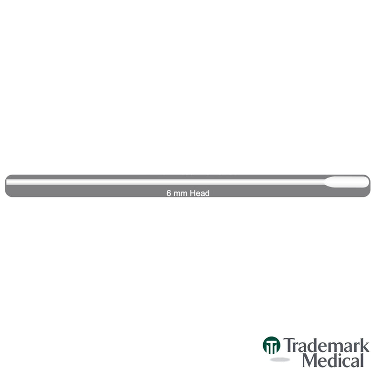 Petite Applicator Swab 6mm, individually wrapped 