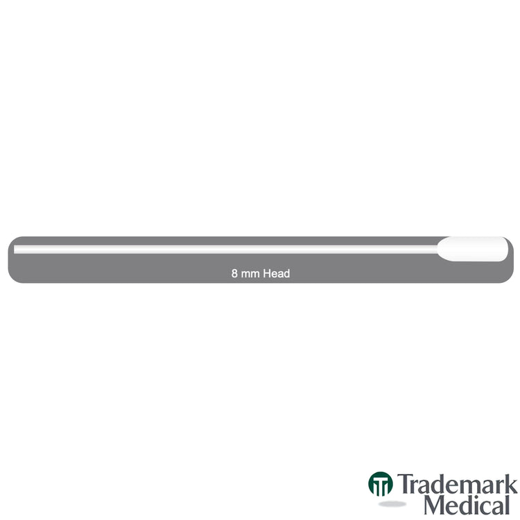 Petite Applicator Swab 8mm, individually wrapped 