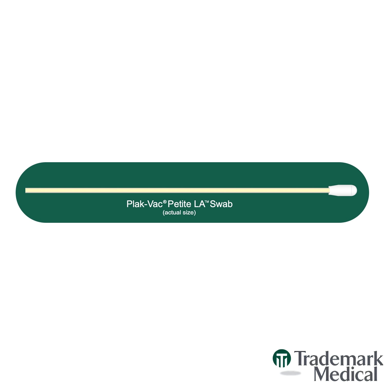 Petite Applicator Swab LA™ Low Absorption  individually wrapped